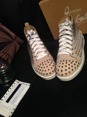 Christian Louboutin High-Top Fashion Men Shoes--012